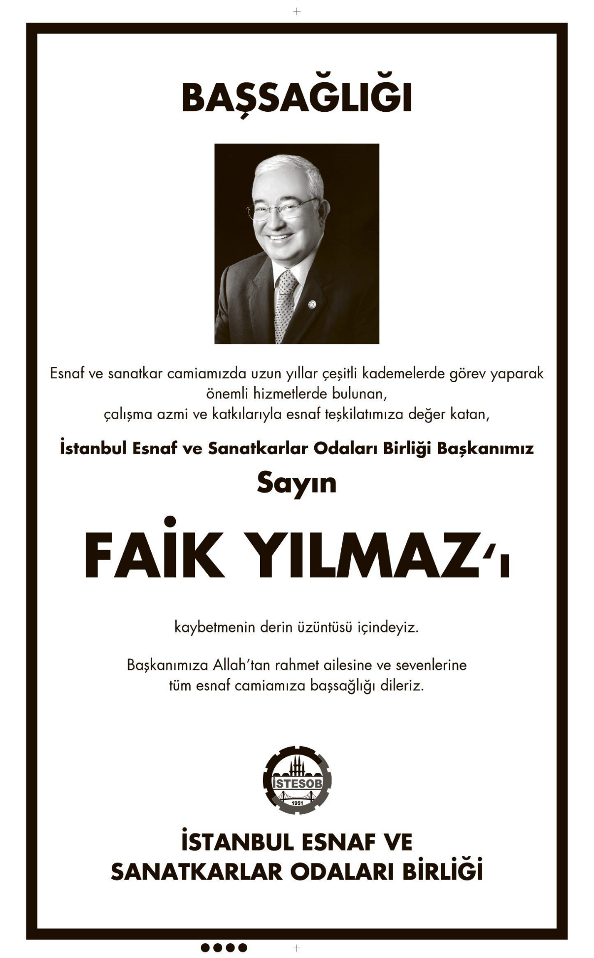 17 Ekim 2025 Vefat İlanları